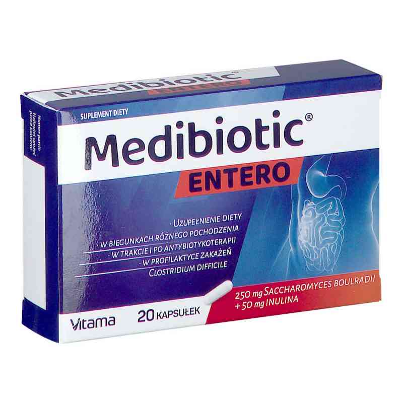 Medibiotic Entero kapsułki 20  od MEDICOFARMA S.A. PZN 08302061