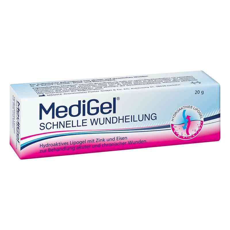 Medigel Wundheilung żel  na rany 20 g od MEDICE Arzneimittel Pütter GmbH& PZN 10333547