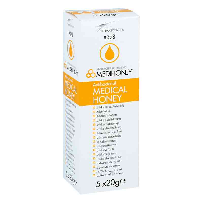 Medihoney Antibakterieller miód medyczny 5X20 g od ApoFit Arzneimittelvertrieb GmbH PZN 05017086