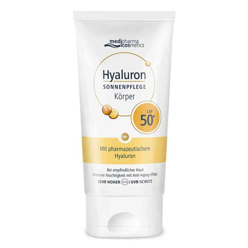 Medipharma Hyaluron lotion przeciwsłoneczny do ciała SPF50+ 150 ml od Dr. Theiss Naturwaren GmbH PZN 12555269