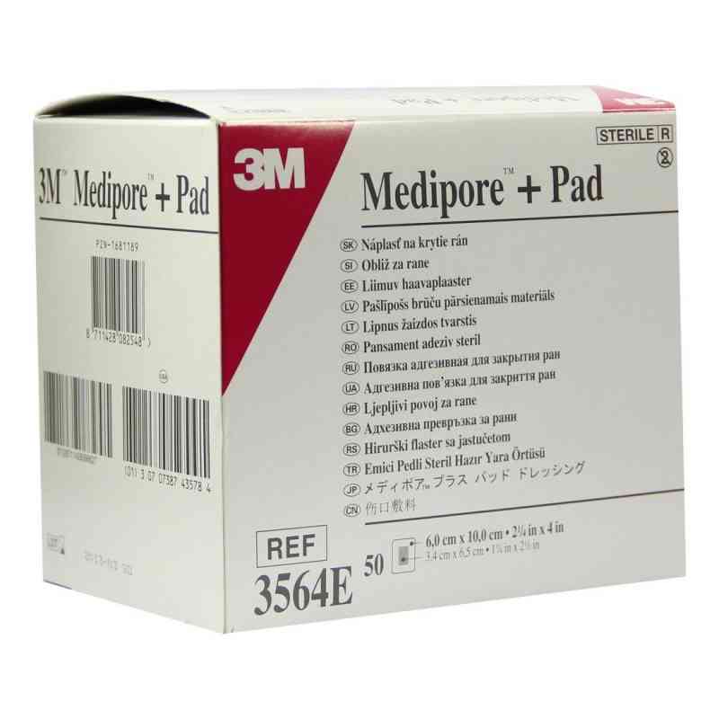 Medipore Plus Pad 3564e steriler Wundverband 50 szt. od Solventum Germany GmbH PZN 01681189