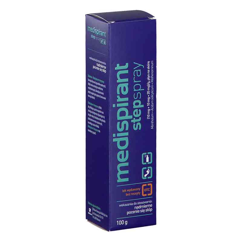 Medispirant Stepspray 100 g od PRZED.PROD.FARMAC.-KOSMET.PROFARM SP. Z O.O. PZN 08302558