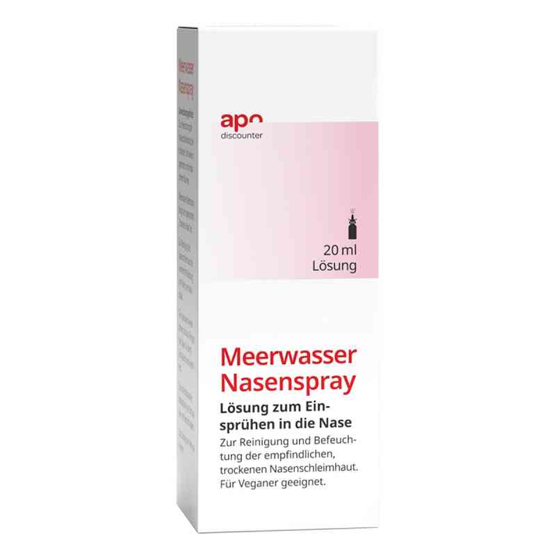 Meerwasser Nasenspray Apodiscounter 20 ml od Pharma Aldenhoven GmbH & Co. KG PZN 18438889