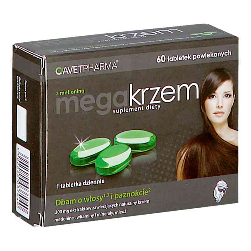 Mega Krzem z metioniną tabletki 60  od AVET PHARMA SP. Z.O.O. PZN 08303205