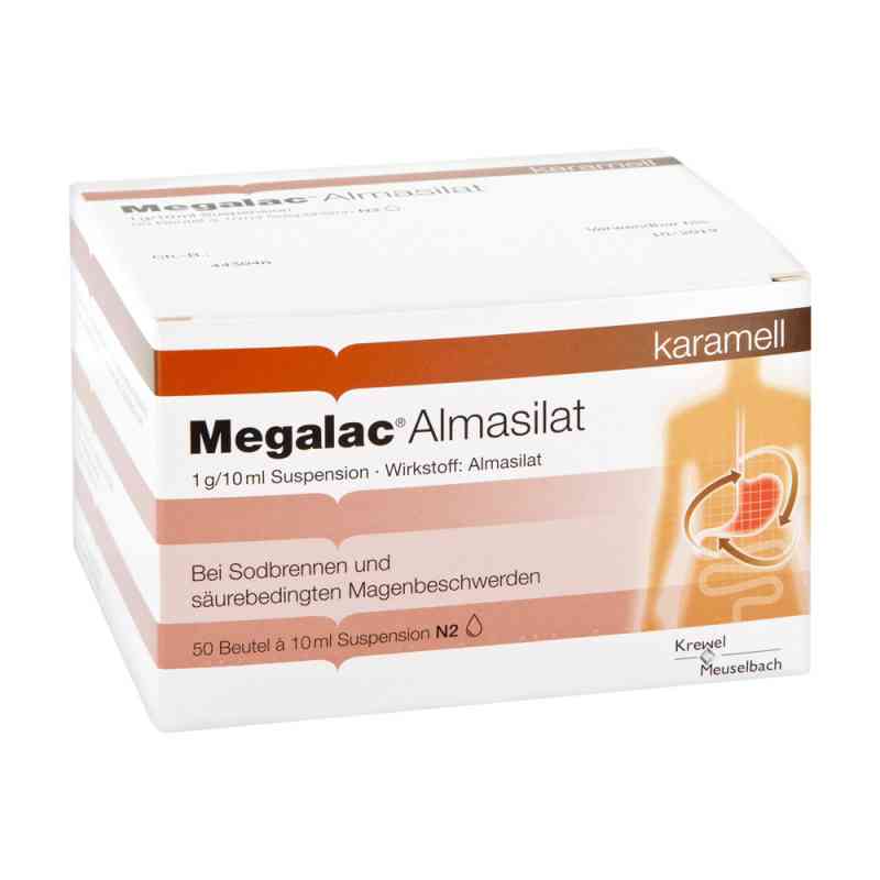 Megalac Almasilat Susp. 50X10 ml od HERMES Arzneimittel GmbH PZN 04678420