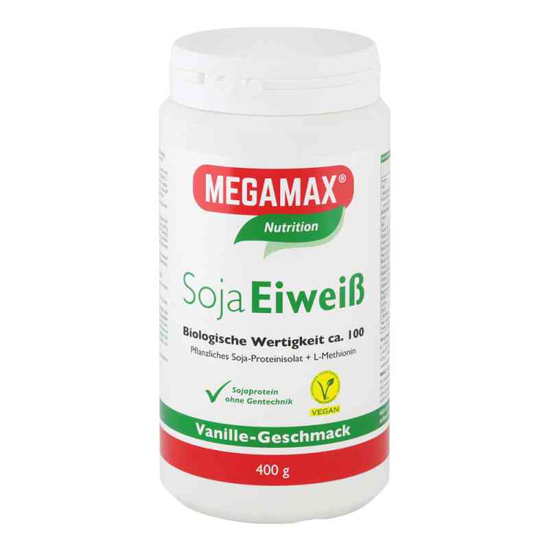 Megamax Soja Eiweiss Vanille Pulver 400 g od Megamax B.V. PZN 03246405