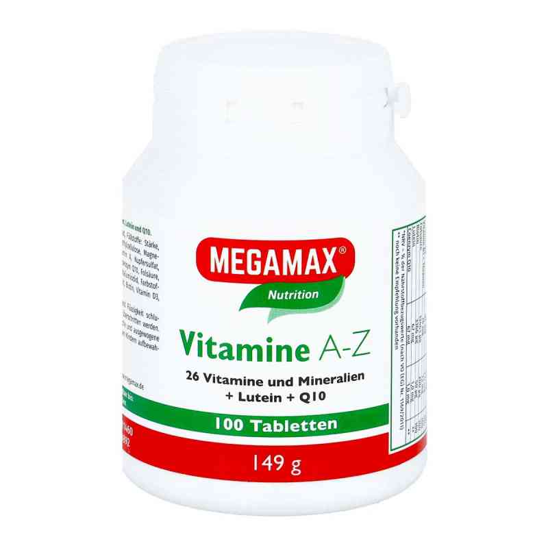 Megamax Vitamine A-Z tabletki 100 szt. od Megamax B.V. PZN 06411460