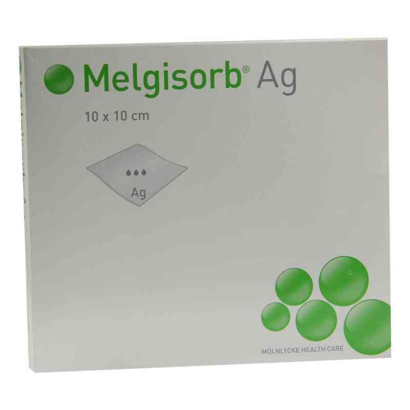 Melgisorb Ag Verband 10x10cm 10 szt. od Mölnlycke Health Care GmbH PZN 01560830