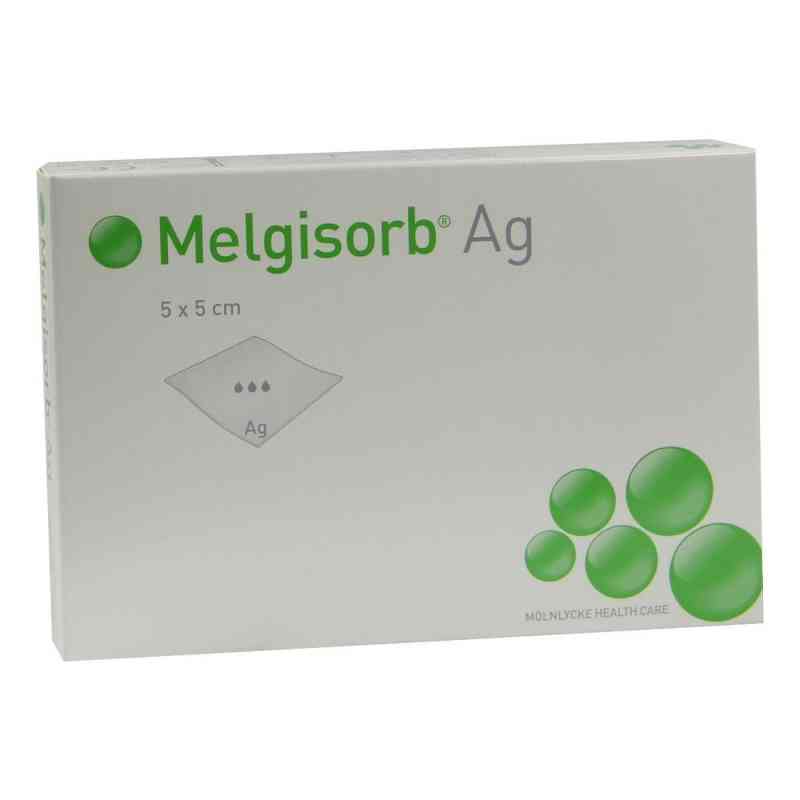 Melgisorb Ag Verband 5x5cm 10 szt. od Mölnlycke Health Care GmbH PZN 01560824