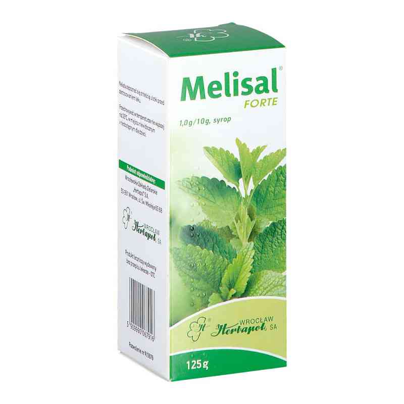 Melisal forte syrop 125 g od WROCŁAWSKIE ZAKŁADY ZIELARSKIE 