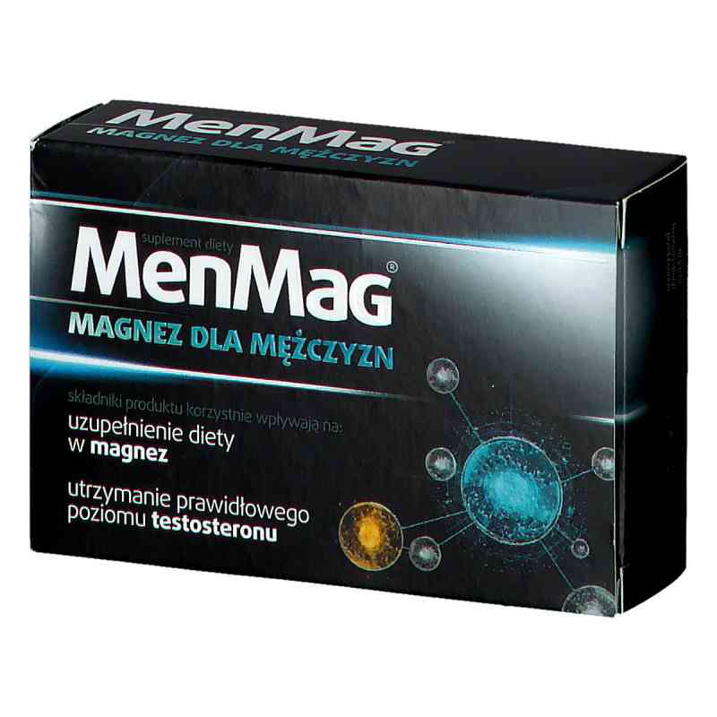 MenMag magnez dla mężczyzn tabletki 30  od AFLOFARM FARMACJA POLSKA SP. Z O PZN 08300516