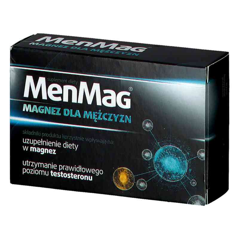 MenMag magnez dla mężczyzn tabletki 30  od AFLOFARM FARMACJA POLSKA SP. Z O.O. PZN 08300516