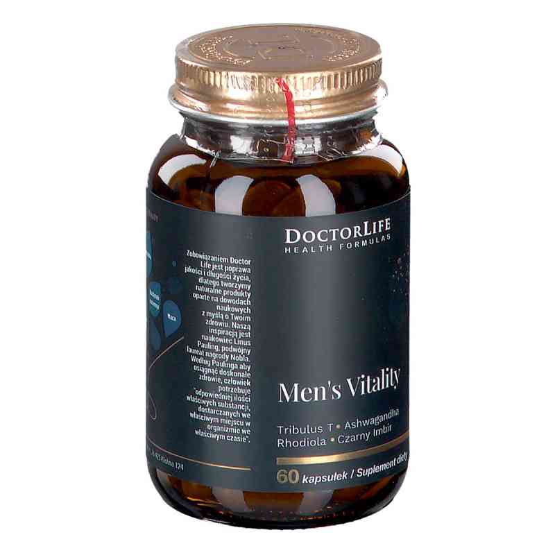 Men's Vitality kapsułki 60  od DOCTOR LIFE SP. Z O.O. PZN 08306276