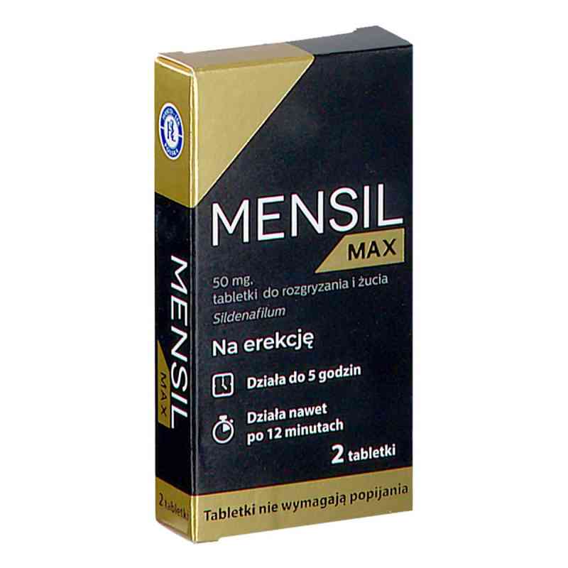 Mensil Max tabletki 2  od PRZEDSIĘBIORSTWO PRODUKCJI FARMACEUTYCZNEJ HASCO-L PZN 08304248