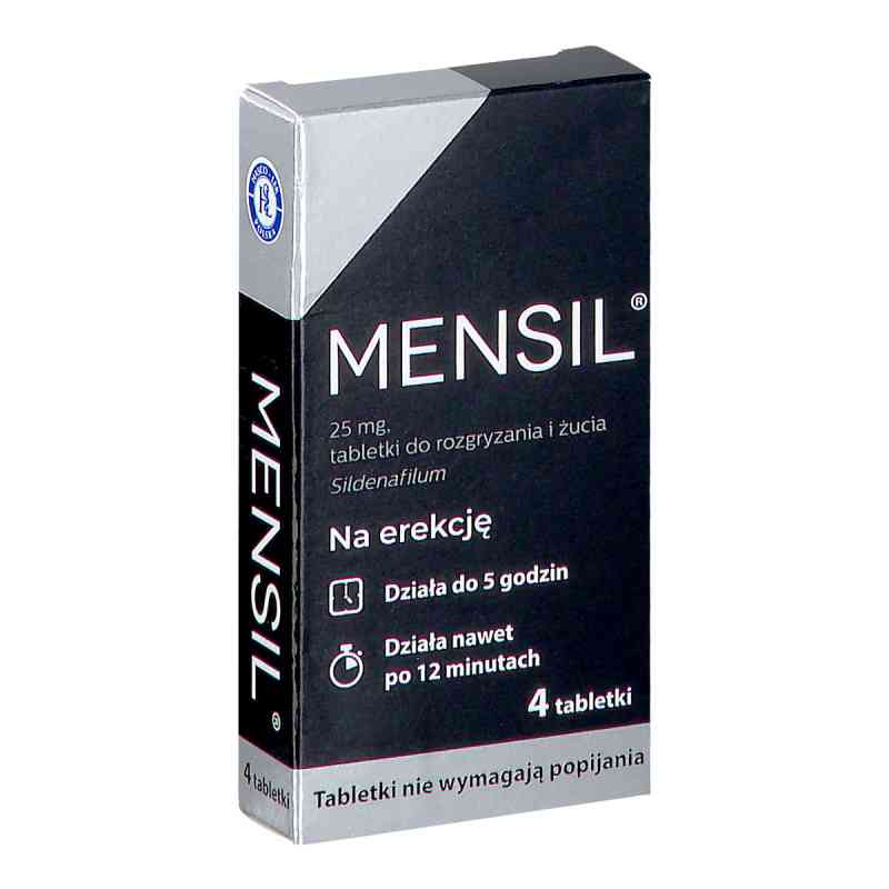 Mensil tabletki 4  od PRZEDSIĘBIORSTWO PRODUKCJI FARMACEUTYCZNEJ HASCO-L PZN 08301262
