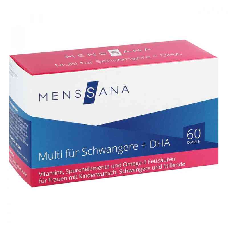 Menssana witaminy dla kobiet w ciąży + DHA kapsułki 60 szt. od MensSana AG PZN 09486228