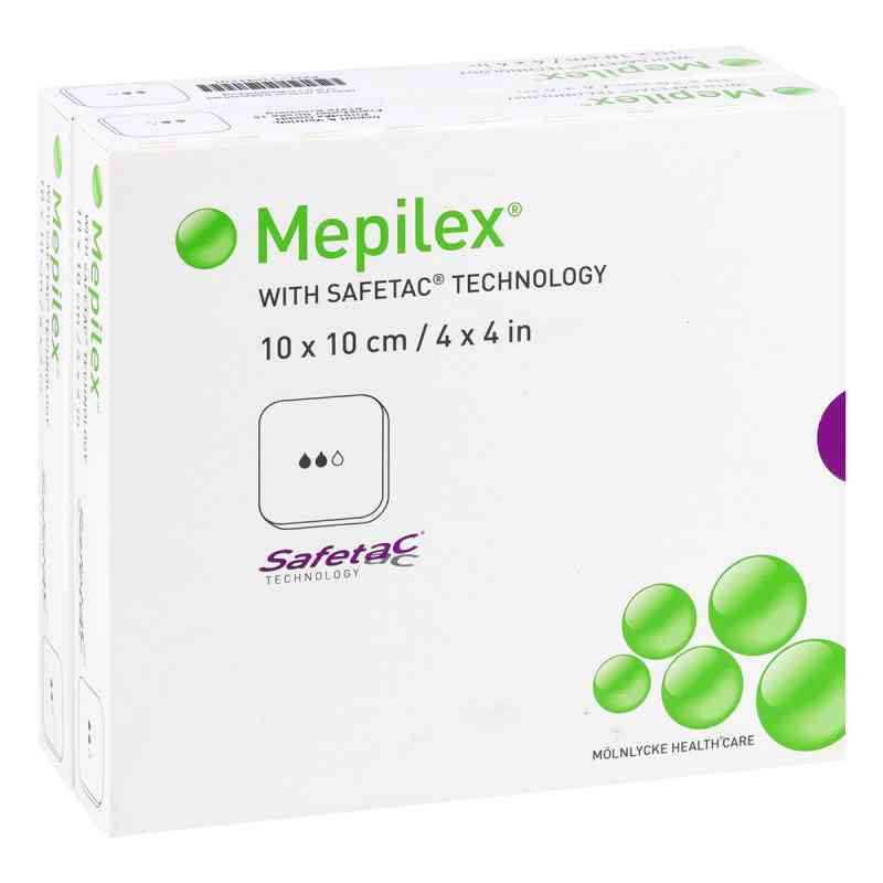 Mepilex 10x10 cm Schaumverband 10 szt. od + Prisoma GmbH PZN 12544320
