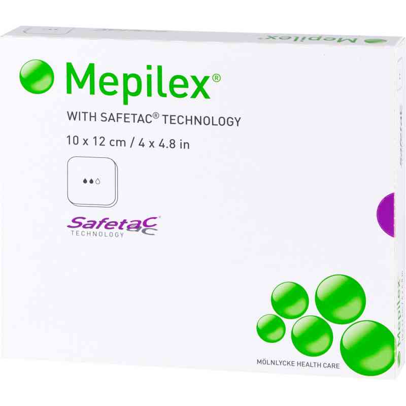Mepilex 10x12 cm Schaumverband 5 szt. od B2B Medical GmbH PZN 11134198