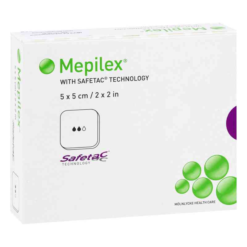 Mepilex 5x5cm Verband 5 szt. od Mölnlycke Health Care GmbH PZN 09313054