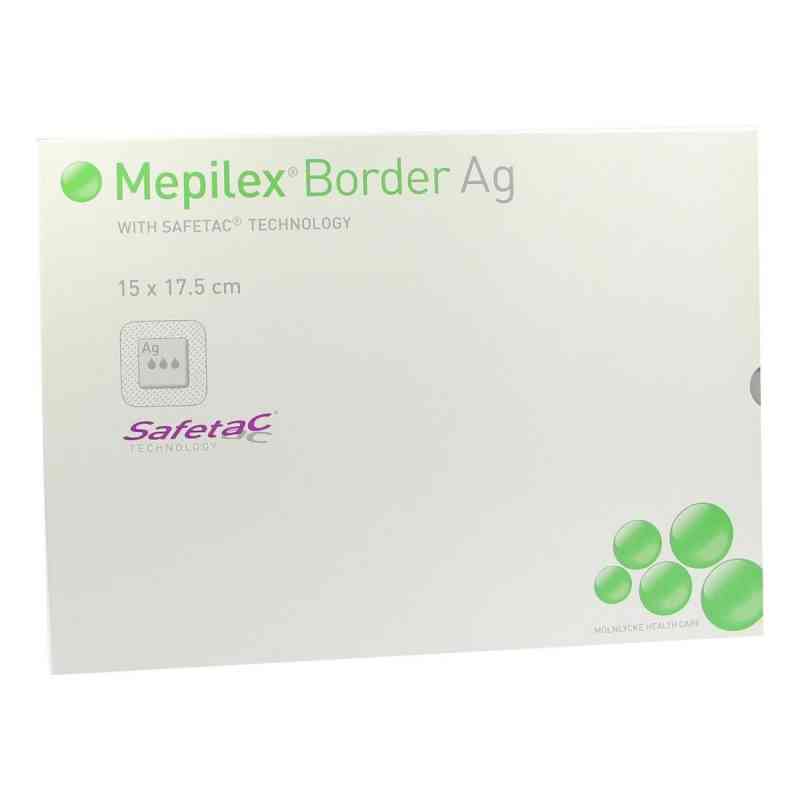 Mepilex Border Ag Schaumverb.15x17,5 cm steril 5 szt. od Mölnlycke Health Care GmbH PZN 01416978
