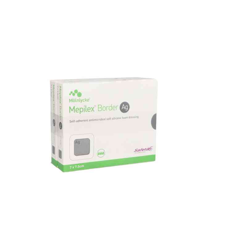 Mepilex Border Ag Schaumverb.7x7,5 cm 10 szt. od B2B Medical GmbH PZN 13422398