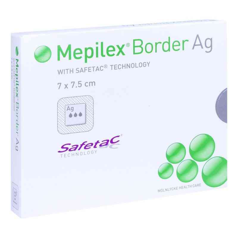 Mepilex Border Ag Schaumverb.7x7,5 cm 5 szt. od B2B Medical GmbH PZN 11195219