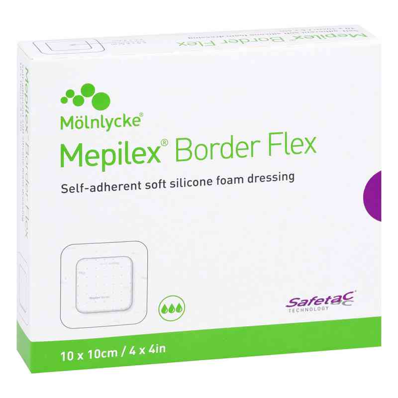 Mepilex Border Flex Schaumverb.haftend 10x10 cm 10 szt. od B2B Medical GmbH PZN 14039224