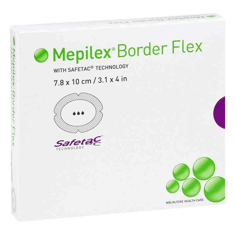 Mepilex Border Flex Schaumverb.haftend 7,8x10 cm 5 szt. od B2B Medical GmbH PZN 11585386