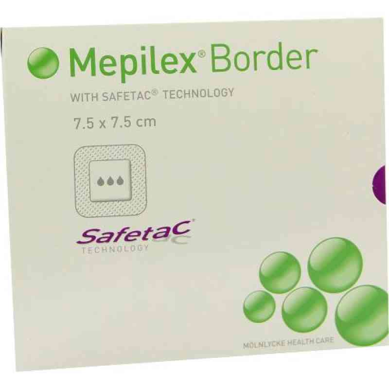 Mepilex Border Schaumverband 7,5x7,5cm 10 szt. od Mölnlycke Health Care GmbH PZN 09062712