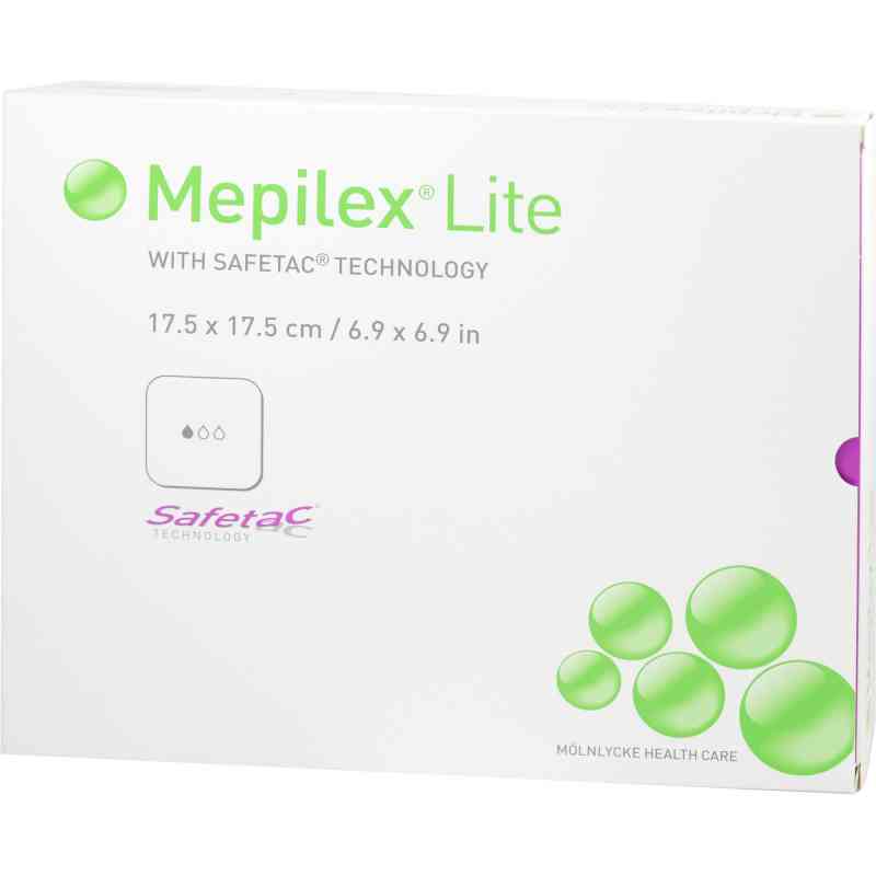 Mepilex Lite Schaumverband 17,5x17,5cm steril 5 szt. od Mölnlycke Health Care GmbH PZN 03642779