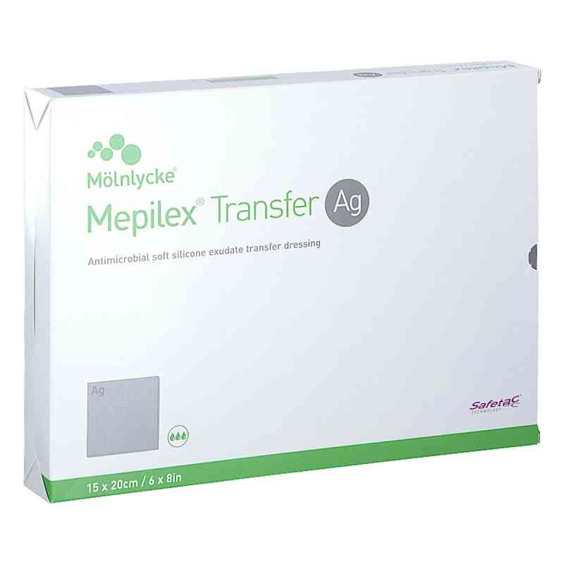 Mepilex Transfer Ag Schaumverband 15x20 cm steril 10 szt. od Mölnlycke Health Care GmbH PZN 09542814