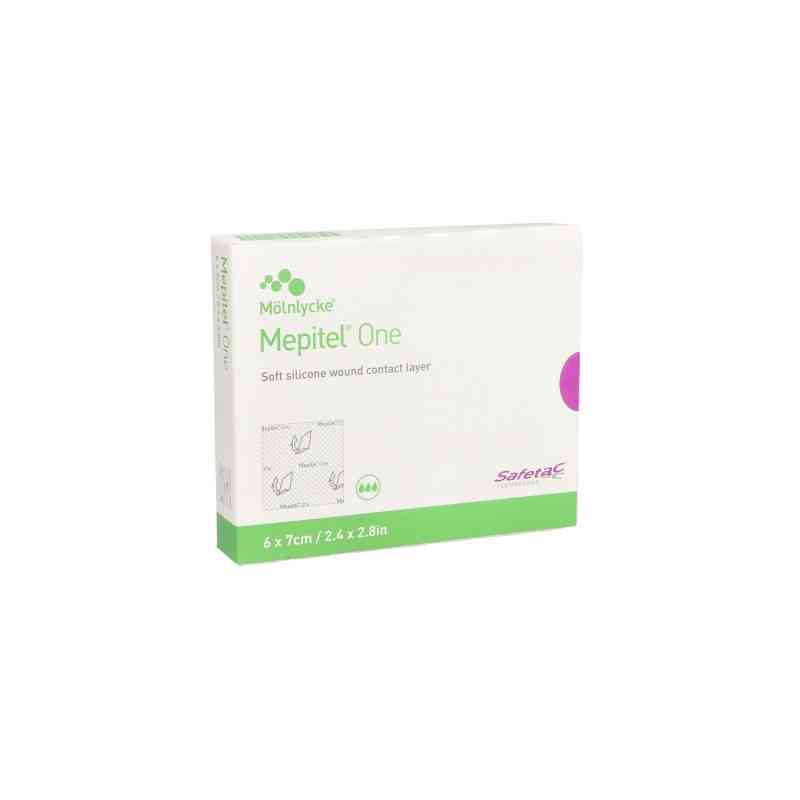 Mepitel One 6x7 cm Silikon Netzverband 5 szt. od Mölnlycke Health Care GmbH PZN 14333099