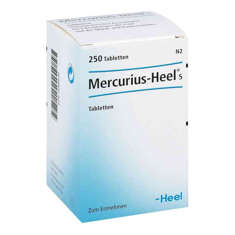 Mercurius Heel S tabletki 250 szt. od Biologische Heilmittel Heel GmbH PZN 03688830