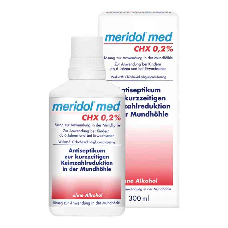 Meridol med Chx 0,2% płyn do płukania jamy ustnej 300 ml od CP GABA GmbH PZN 06846525