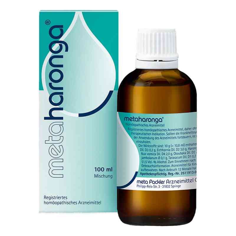 Metaharonga Tropfen 100 ml od meta Fackler Arzneimittel GmbH PZN 02150063