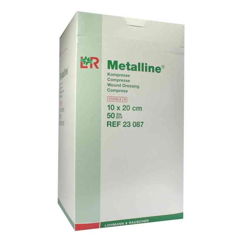 Metalline Kompressen 10x20cm steril 50 szt. od Lohmann & Rauscher GmbH & Co.KG PZN 03036820
