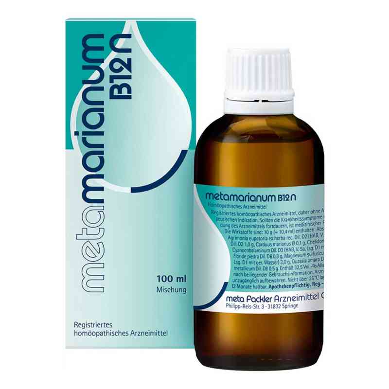 Metamarianum B 12 N Tropfen 100 ml od meta Fackler Arzneimittel GmbH PZN 04776335