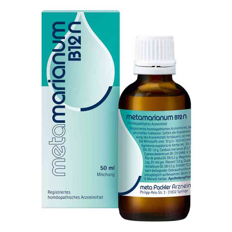 Metamarianum B 12 N Tropfen 50 ml od meta Fackler Arzneimittel GmbH PZN 04776045