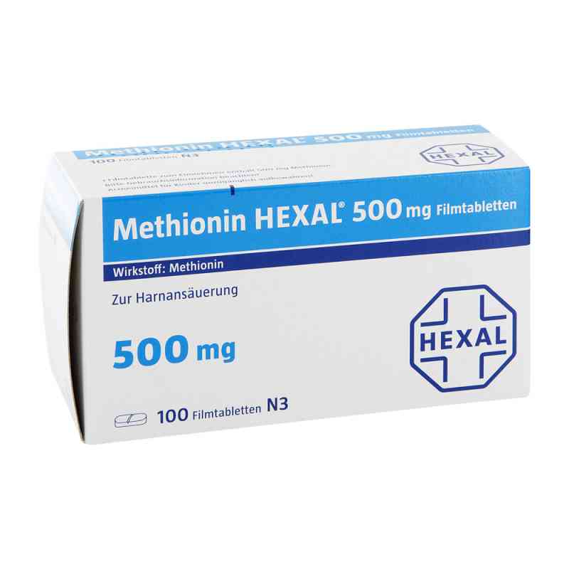Methionin Hexal 500 mg Filmtabl. 100 szt. od Hexal AG PZN 02428127