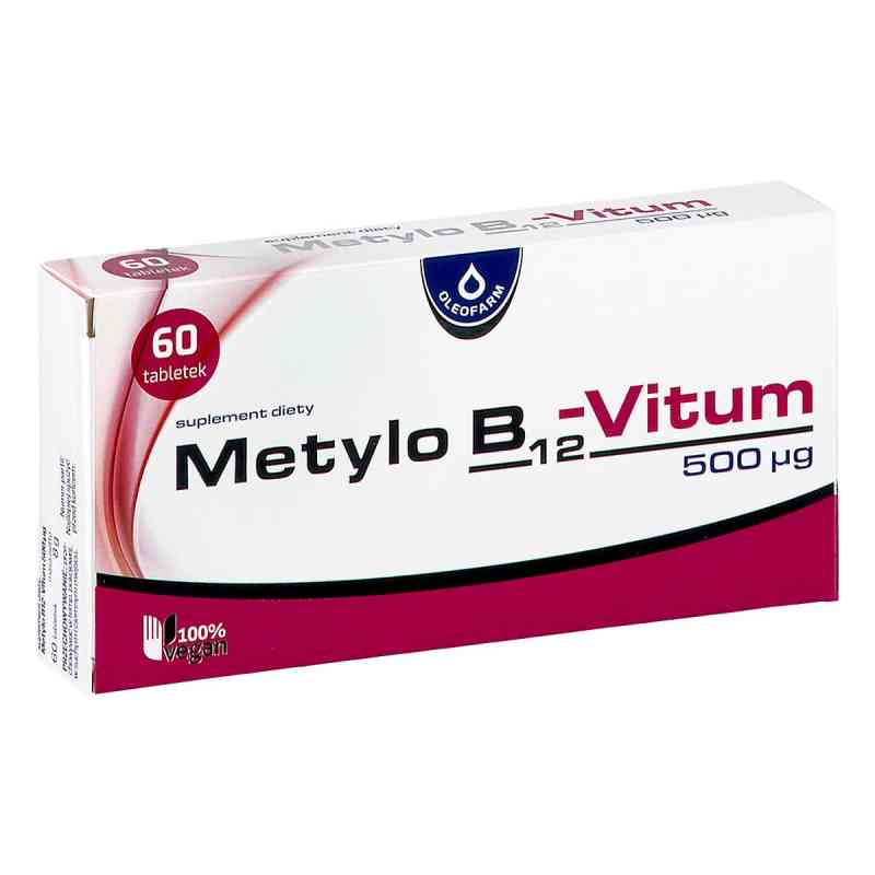 Metylo B12-Vitum 500 mcg tabletki 60  od OLEOFARM SP. Z O.O. PZN 08306155