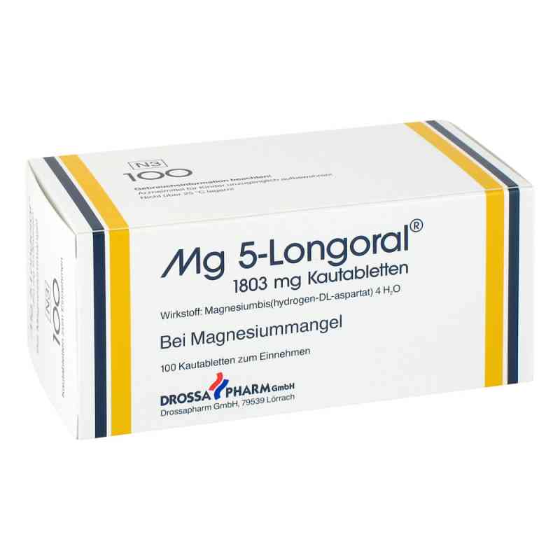 Mg 5 Longoral tabletki do żucia 100 szt. od DROSSAPHARM GmbH PZN 02494928