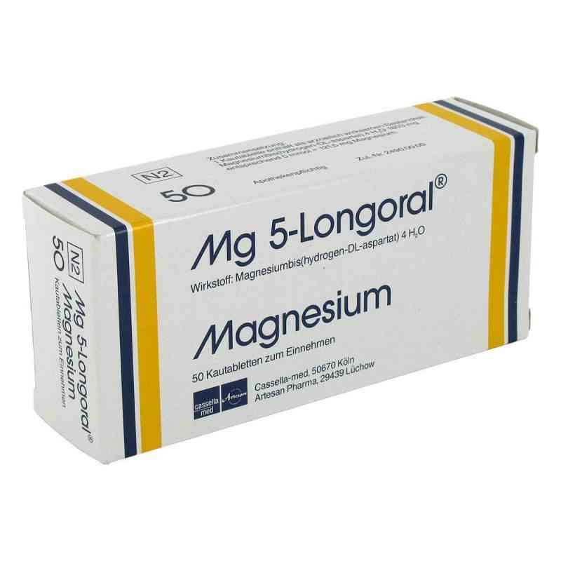 Mg 5 Longoral tabletki do żucia 50 szt. od DROSSAPHARM GmbH PZN 02494911