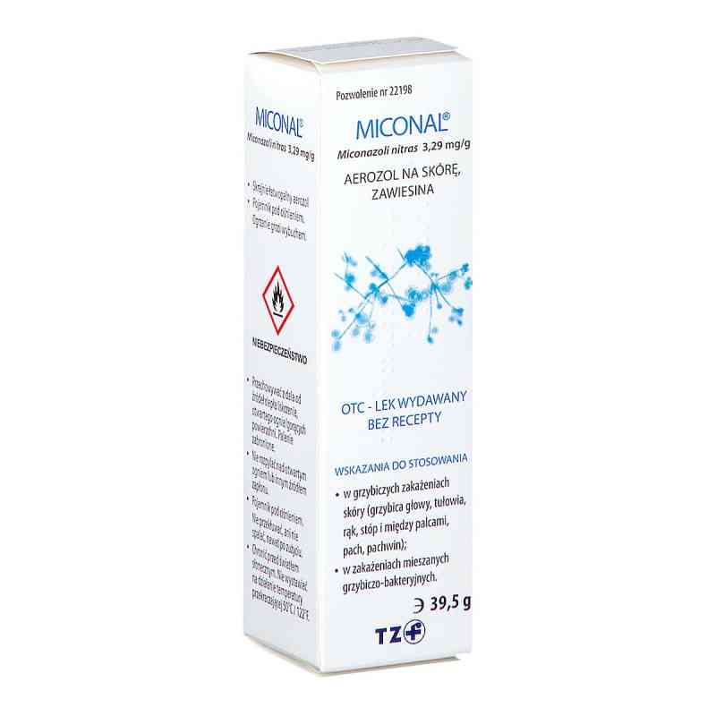 Miconal spray 39.5 g od TARCHOMIŃSKIE ZAKŁADY FARM. POLFA S.A. PZN 08303440