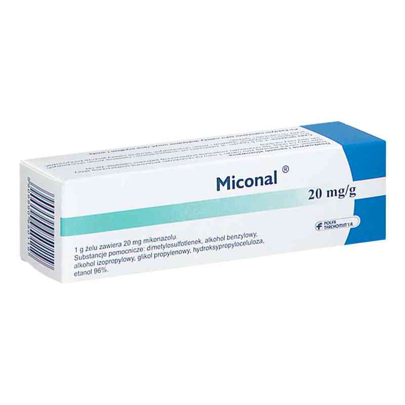 Miconal żel 30 g od TARCHOMIŃSKIE ZAKŁADY FARM. POLFA S.A. PZN 08305103