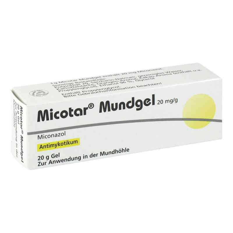Micotar Mundgel 20 g od DERMAPHARM AG PZN 06191308