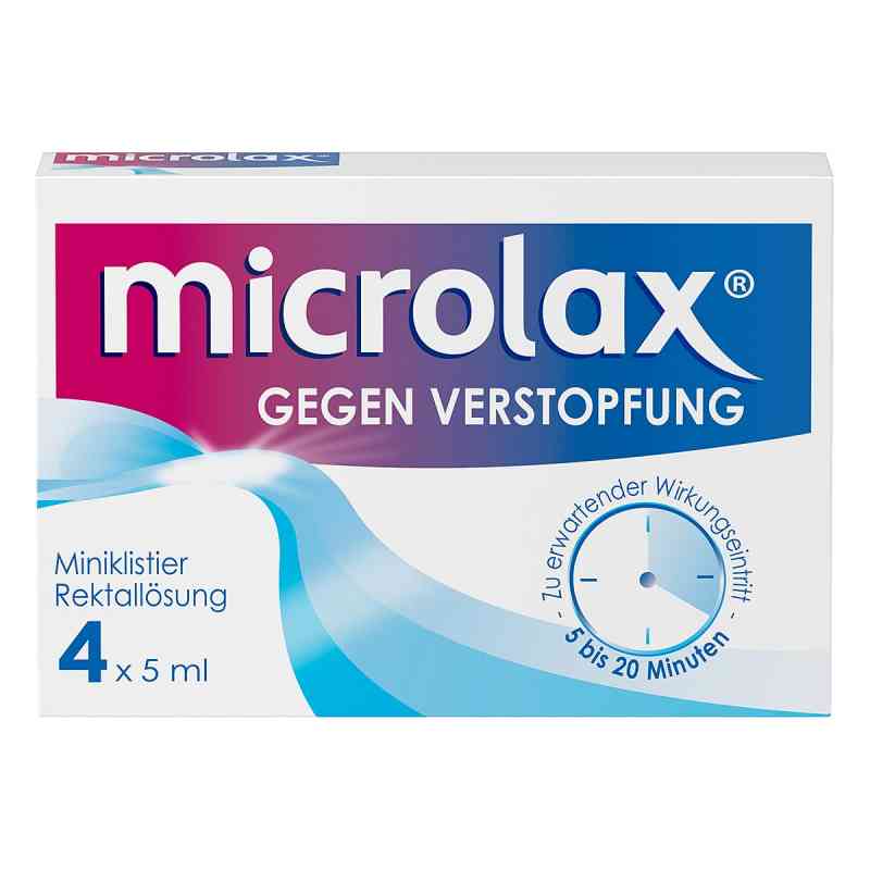 Microlax, roztwór doodbytniczy 4X5 ml od Johnson & Johnson GmbH (OTC) PZN 09651609