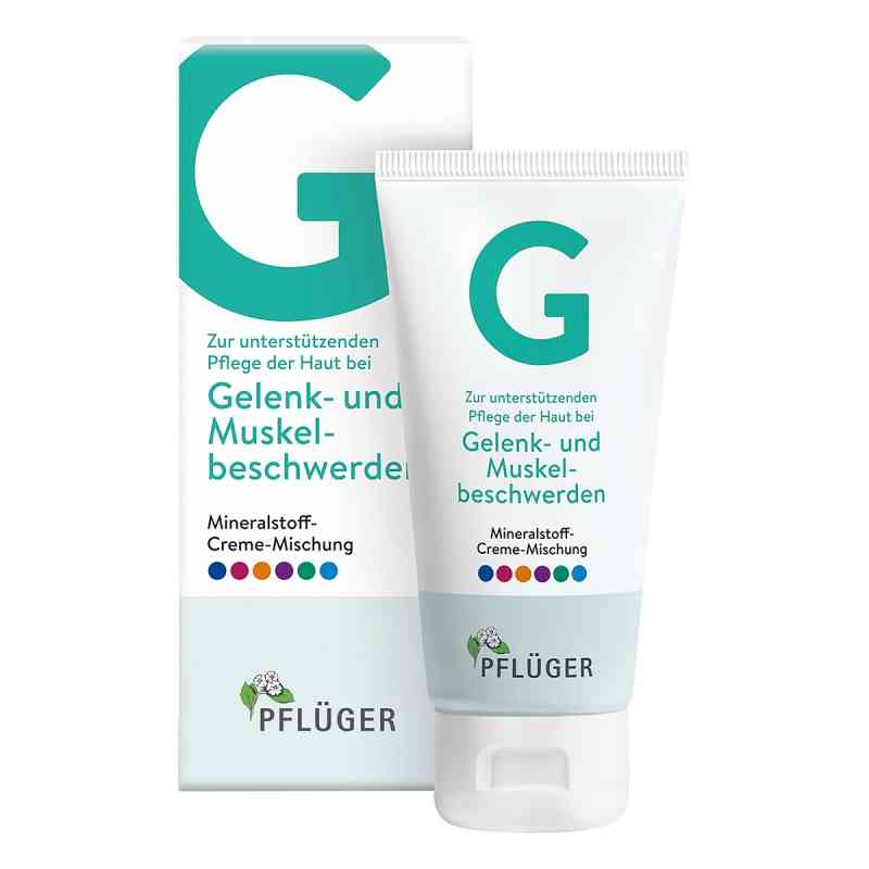 Mieszanka kremu mineralnego G 75 ml od Homöopathisches Laboratorium Alexander Pflüger Gmb PZN 17628719