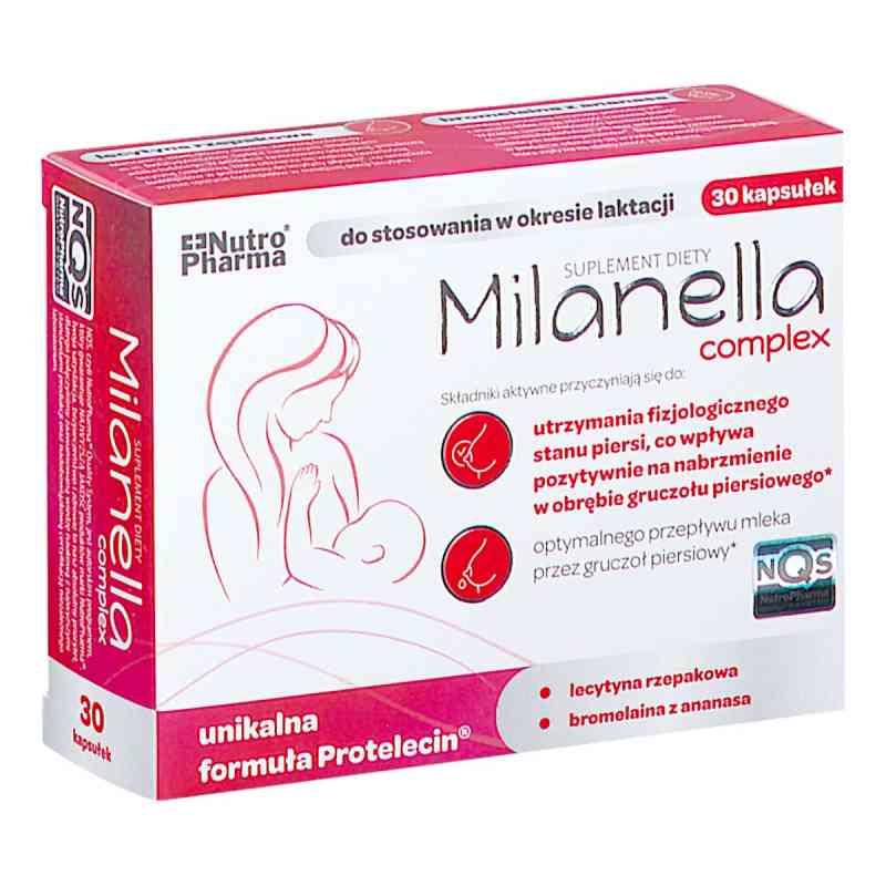 Milanella Complex kapsułki 30  od NUTROPHARMA SP. Z O.O. PZN 08303748
