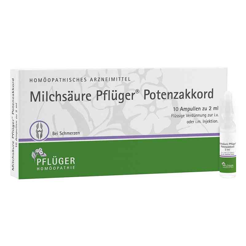 Milchsäure Pflüger Potenzakkord iniecto -lsg.amp. 10 szt. od Homöopathisches Laboratorium Ale PZN 12777225