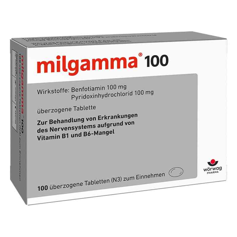 Milgamma 100 mg Tabl.ueberzogen 100 szt. od Wörwag Pharma GmbH & Co. KG PZN 04847319